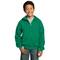 Port & Company® Youth Core Fleece Full-Zip Hooded Sweatshirt